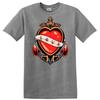 T-shirt Style Tatouage Cœur d'Amour Vintage Marin Tee Design Graphique Mignon