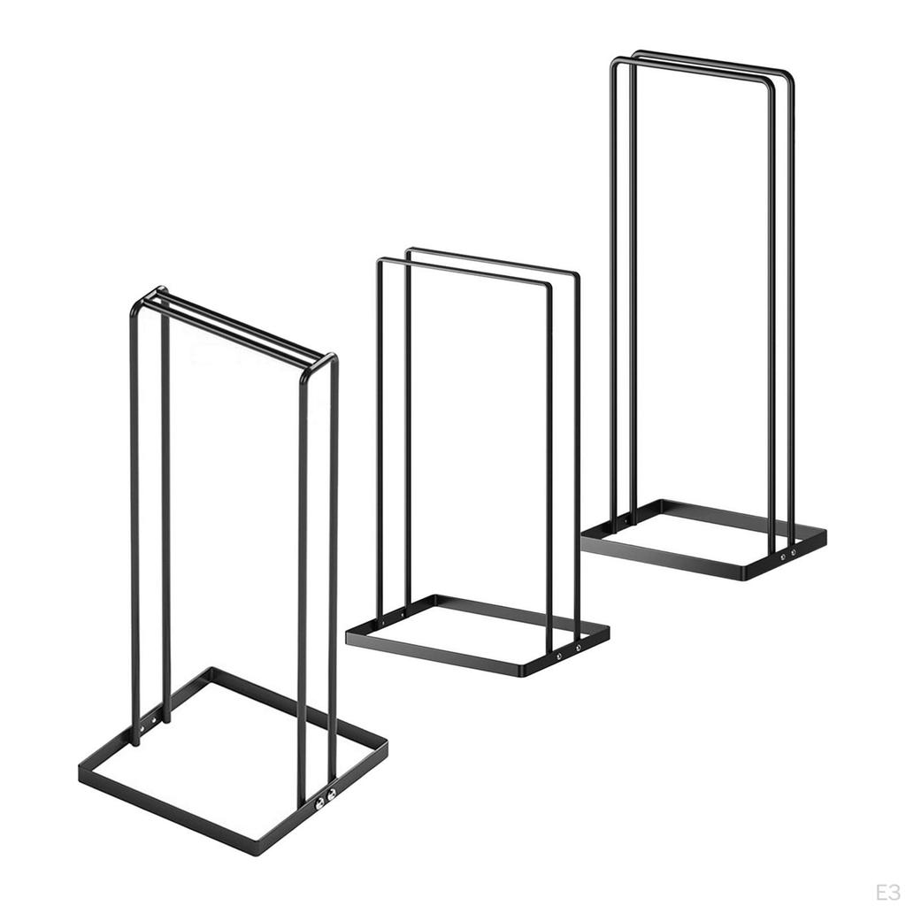 Clothes Hanger Holder Organizer Stacker Metal Storage Rack Coat Stand for