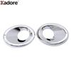 For Renault Koleos 2008 2009 2010 Chrome Car Accessories Front Rear Fog Light Lamp Cover Trim Foglight Foglamp Bezel Trims