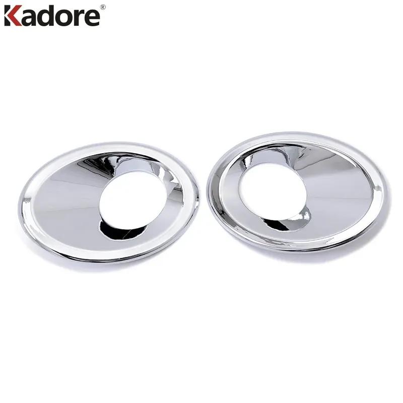 For Renault Koleos 2008 2009 2010 Chrome Car Accessories Front Rear Fog Light Lamp Cover Trim Foglight Foglamp Bezel Trims