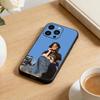 K-The Band W-Warning Phone Case For iPhone 16,15,14,13,12,17,Pro Max,Plus Silicone Black Case