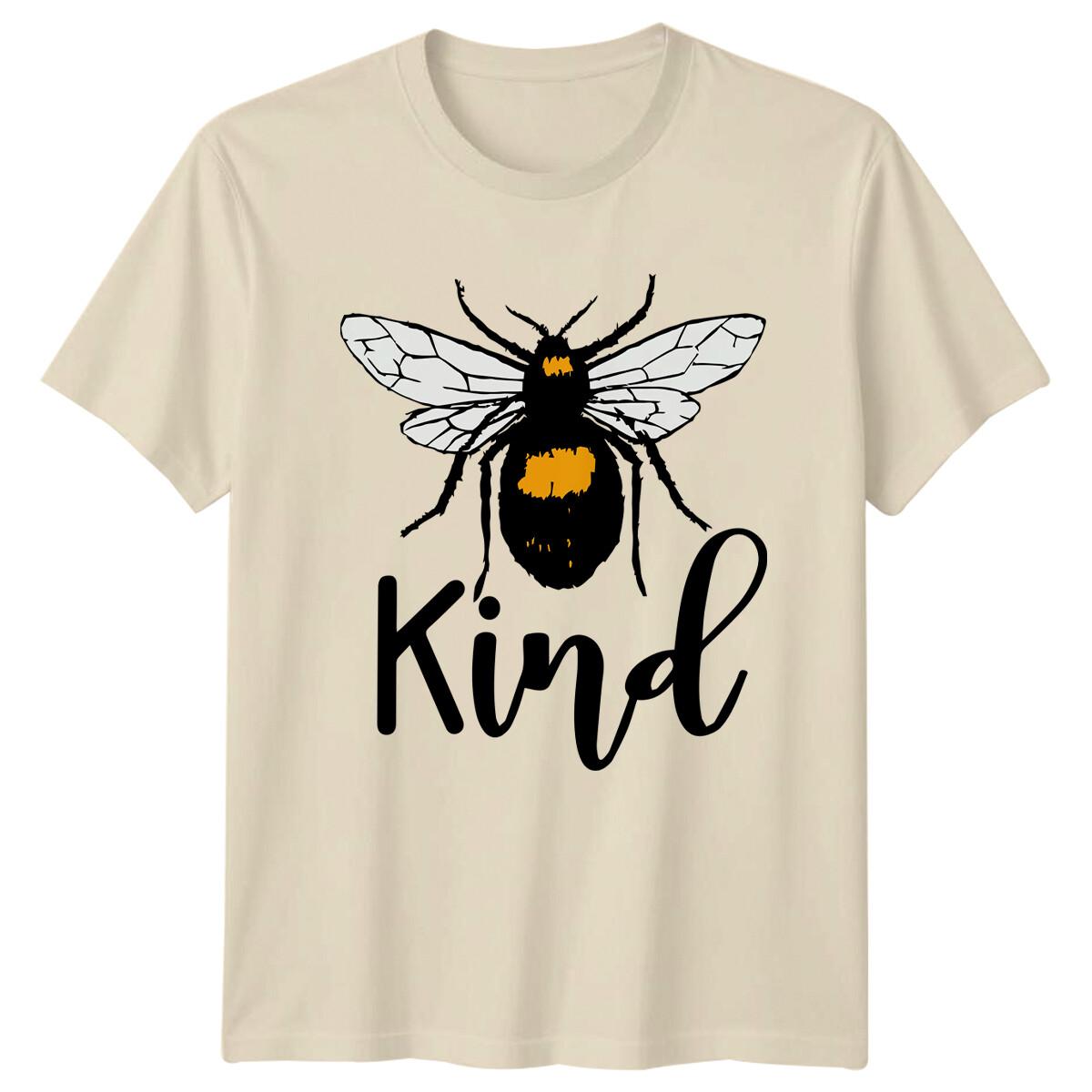 Kind Bee T-Shirt Nature Lover Gift Bee Kind Graphic Tee XL