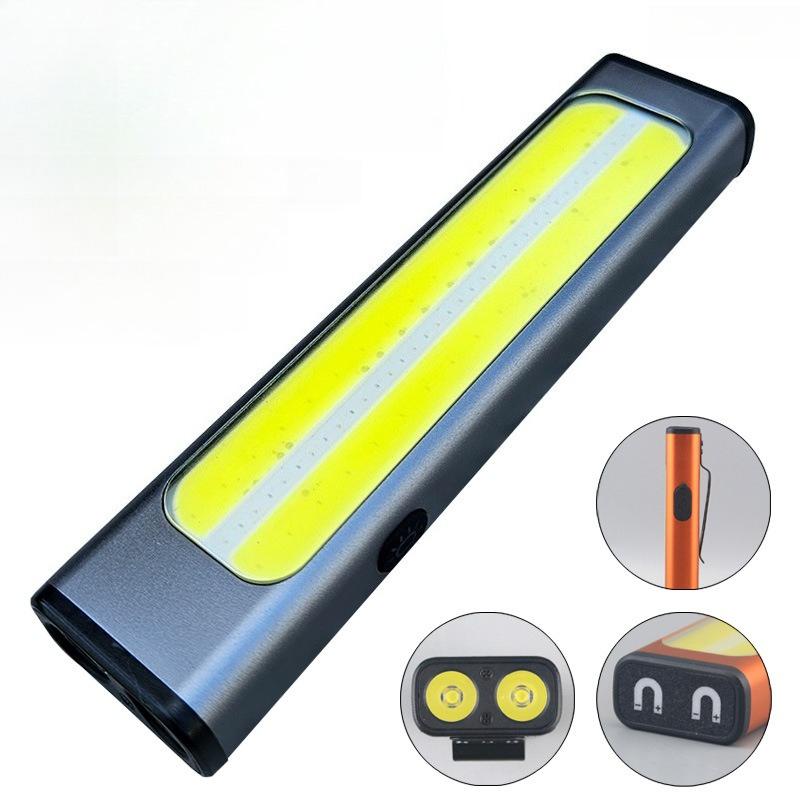 LED Keychain Flashlight USB-C Rechargeable Portable Mini Torch Light Pocket Lantern Flood Work Light