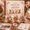3D Beaded Mouse DIY Kit Complete Craft Set with Step by Step Guide Quality Beads Wire and Scissors for Handmade Animal Models Creative Fun Crafting