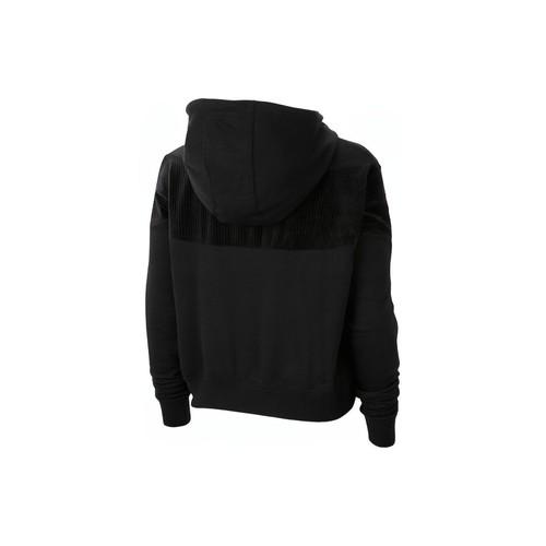 Nike Women's Black Half-Zip Athletic Hoodie