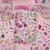 Miniature Landscape Stickers: Heartbeat Little Dwelling Series - 2.5D DIY Scene Decor