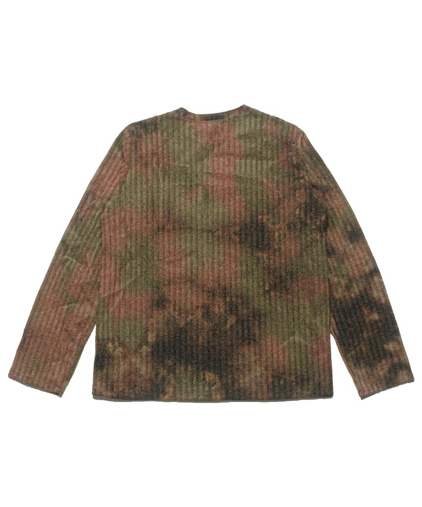 DAMP Necklace Tie-Dye Knit_Brown