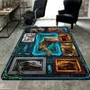 Gecko Diversity Pattern Rug Floor Mat for Living Room or Bedroom Soft and Comfortable Carpet a Gift for Birthday and Holiday.