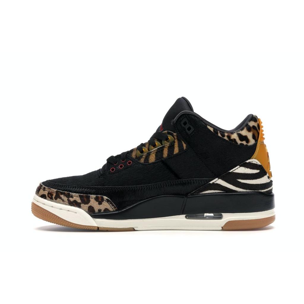Air Jordan 3 Retro SE Animal Instinct Unisexové Tenisky Černá Tmavě-Moka Provaz CK4344-002