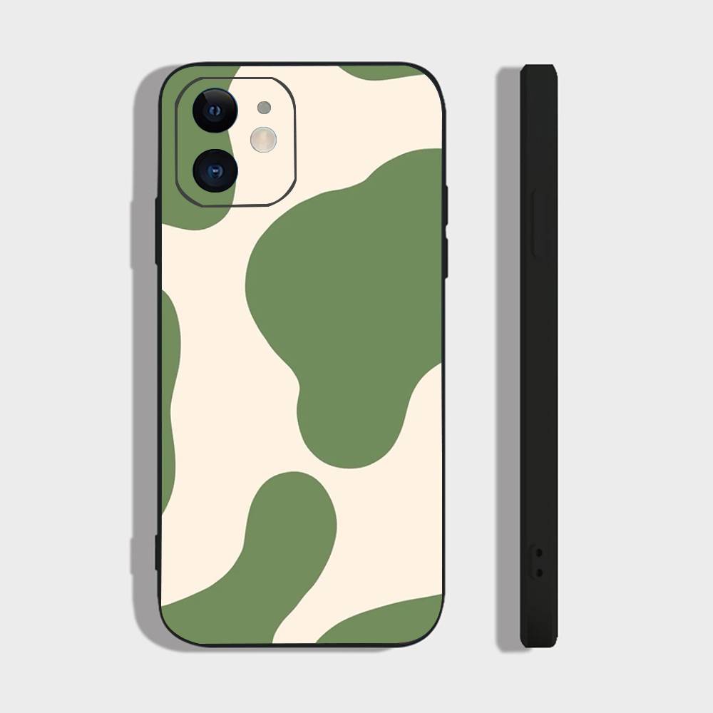

Color Ripple Phone Case For IPhone 17 Air 16 15 14 13 Pro Max 11 12 Black Silicone Cover IPHONE 13