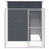 VidaXL Dog Niche with Anthracite Courtyard 165x251x181 Cm, Dog Cage, Dog Shelter, Animal House, Cages 172365