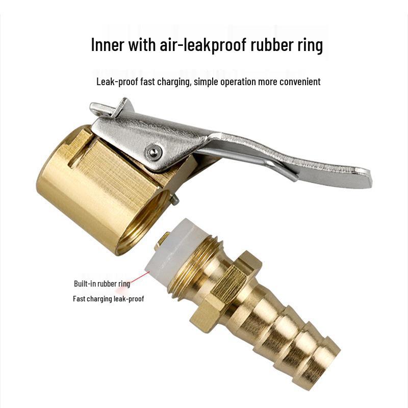Tire Inflation Chuck – Quick Connect Valve for Car