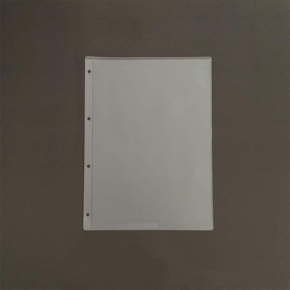 

10Pcs PVC Loose-Leaf Notebook Refill Paper Spiral Binder Envelopes Zipper Folders Photocards Style 1