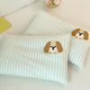 Breathable Cartoon Dog Pattern Student Pillowcase Washable Pillowslip Single Pillowcase  Home
