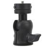 2 In 1 Mini Tripod Ball Head 360 Degree Ball Head Camera Mount with 1 4in Screw for Monopod Sliding Rail