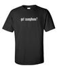 Hast du ein Saxophon? Baumwoll-T-Shirt Hemd Einfarbig Schwarz Weiß Blasinstrument S M L XL