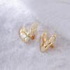 Women’S Earrings Modern Enamel Heart Earrings 18k Gold Plated Earrings Comfortable For Casual Occasions Dressy Occasions