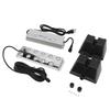 10 Hd Mist Maker Fogger Stainless Steel Mist Fogger with Power Supply   for Greenhouses Gardens Lawns   Decorative Rockery Fish  