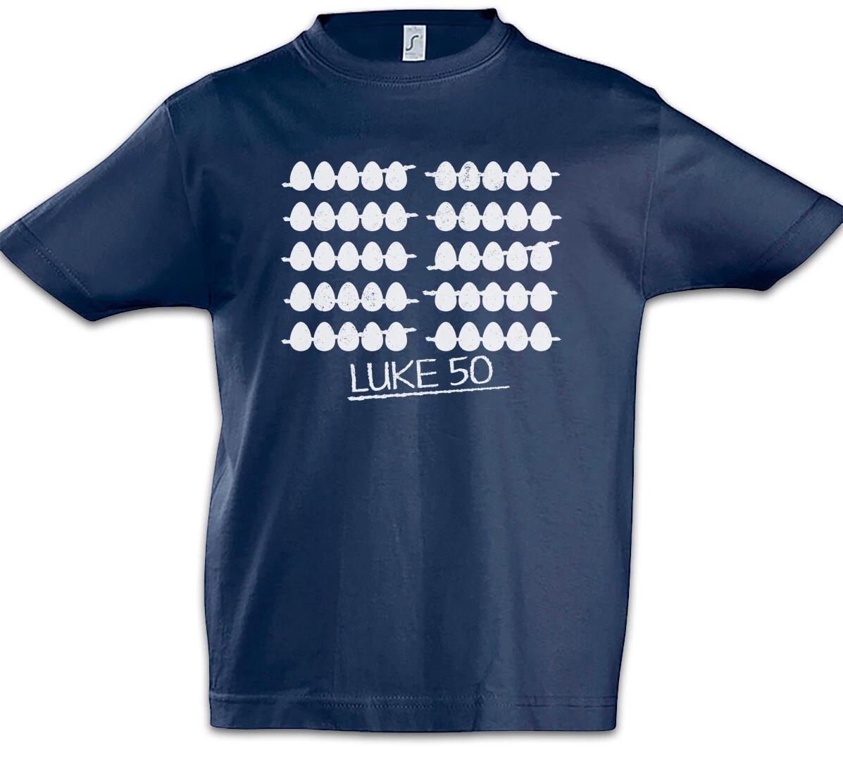 

Luke Egg Eating Kids Boys T-Shirt The Cool Lucille Indomitable Hand Luke Eggs- 110