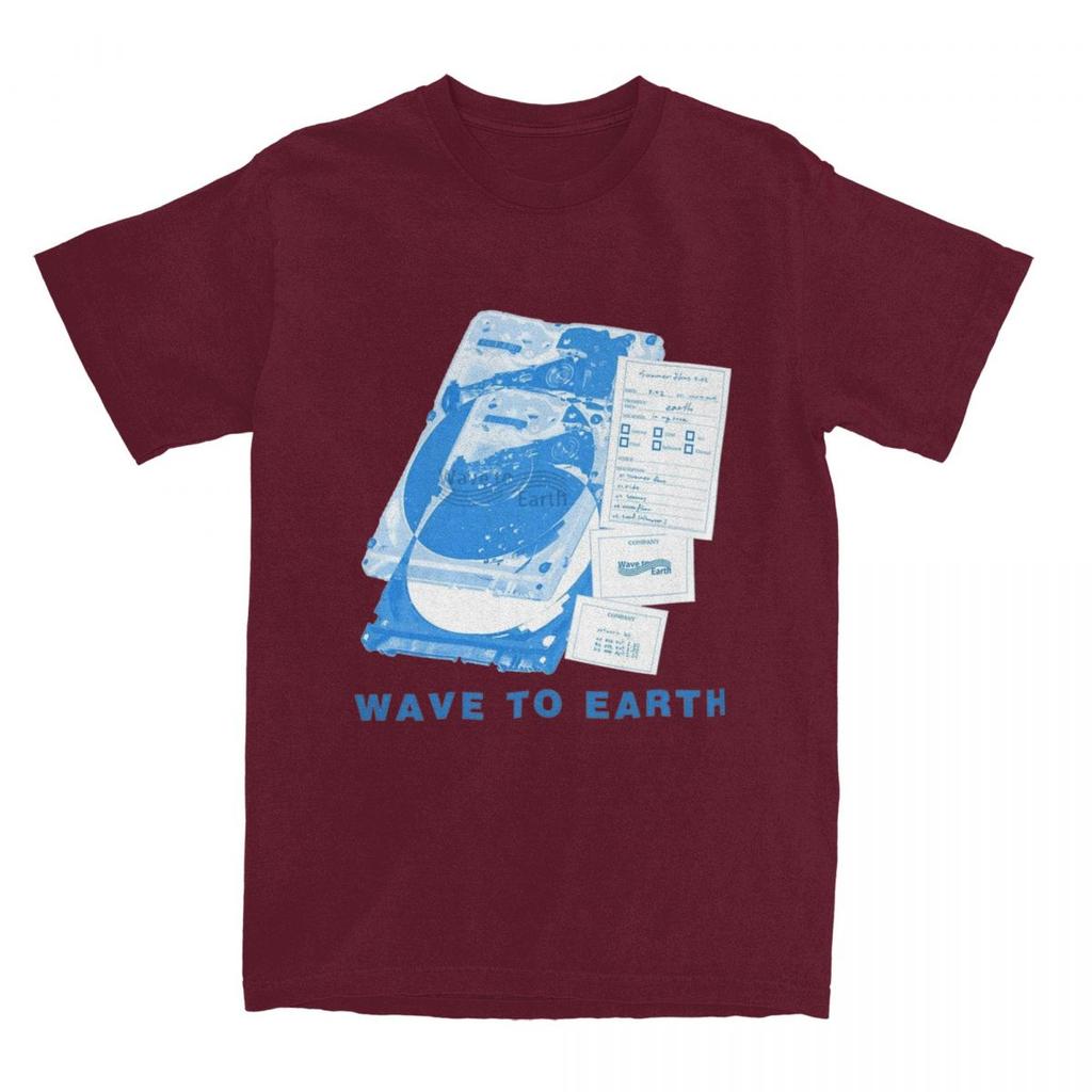 Wave To Earth Summer Flows Korea Band Shirt Merch Men Women 100% Cotton Vintage T-shirt Short Sleeve Clothes Plus Size