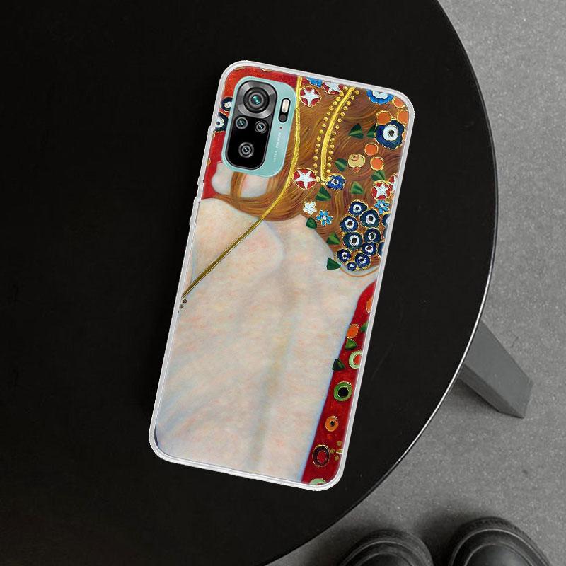 Kiss By Gustav Klimt Phone Case Cover for Xiaomi Redmi Note 15 14 13 12 11 Pro Plus 14S 12S 11S 11T 11E 10S 10 Customized Fundas