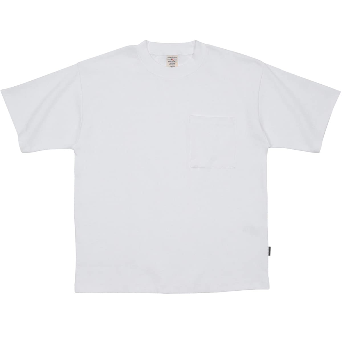 Футболка с коротким рукавом и круглым вырезом Avirex 6123307 Сшитая из разных частей Avirex 001 Белый XL