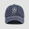 Módní Ležérní Kšiltovka Baseballová Čepice s Logem Auta Vintage Hip Hop Ochrana proti Slunci Pro Mercedes Benz Třída A C E S G GLC CLE CLA GLB GLS W177