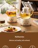 All-Glass Smart Touch Electric Tea Brewing Pot and Stewing Cup Gift Set