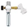 Home Brewery Beer Carbonation & Dispenser Combine Kit,Premium 0-60PSI Mini Co2 Regulator,Craft Beer Tap with Ball Lock Connector