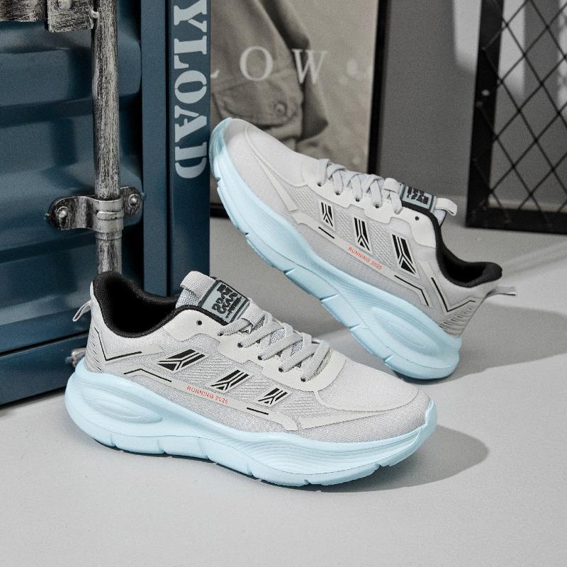 Men's shoes soft-soled mesh breathable casual shoes lightweight and comfortable sports shoes student running shoes cold sticky shoes