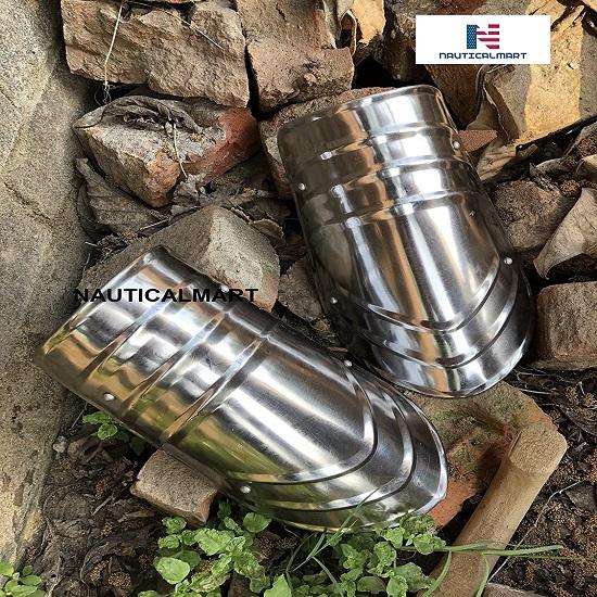 LARP Броня Стальные наручи Arm Guard Защитная броня Рыцарский костюм