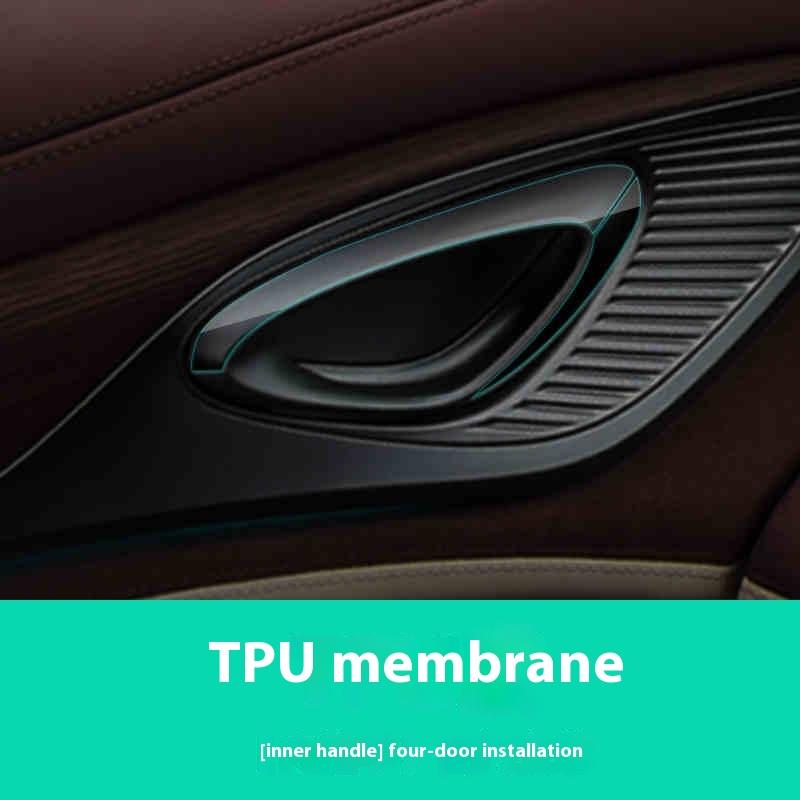 For BYD Seal 07 DMI TPU Protective Film for Central Control, Gear Shift, Windows - Anti-scratch Interior Upgrade Car Accessories