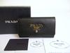 Auténtico Llavero Negro Saffiano Cuero Metal 4 Piezas #a810 Reformado