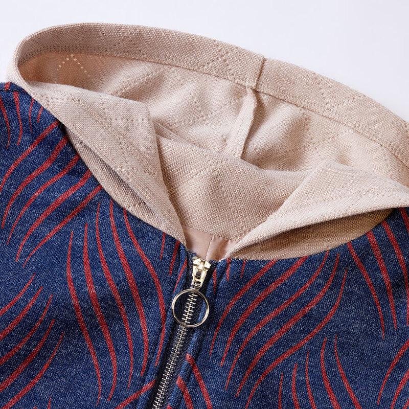 Women's Classic Hooded Warm Zip Jacket