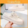 Casual Slipon Womens White Pu Loafers With Rubber Sole For Summer Comfort
