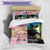 3pcs The Wizard of Oz3 Cover Set - Personalized Name, HD Printed Bedding with 1 Cover and 2 Pillowcases - Perfect for Home Decor, Easy Care
