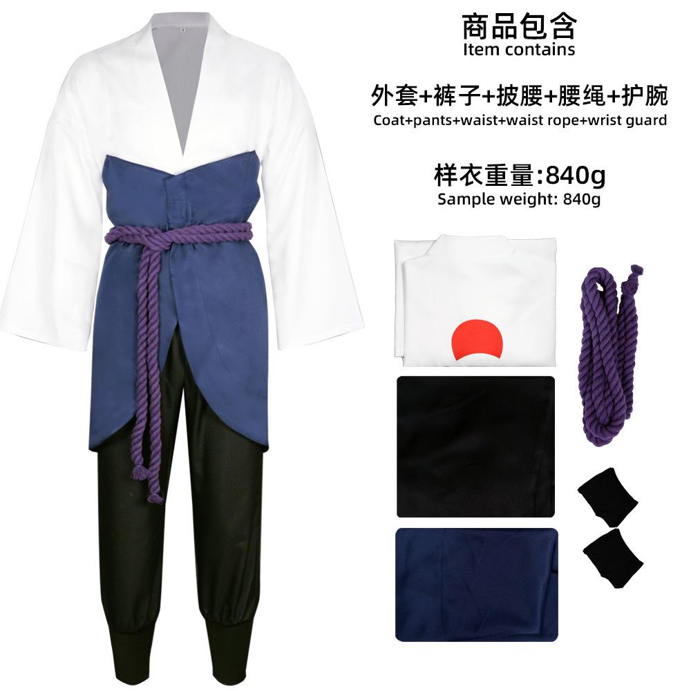 New Ninja Uchiha Sasuke Cosplay Costume Comic-Con Cosplay Suit Halloween Anime Cosplay Costume