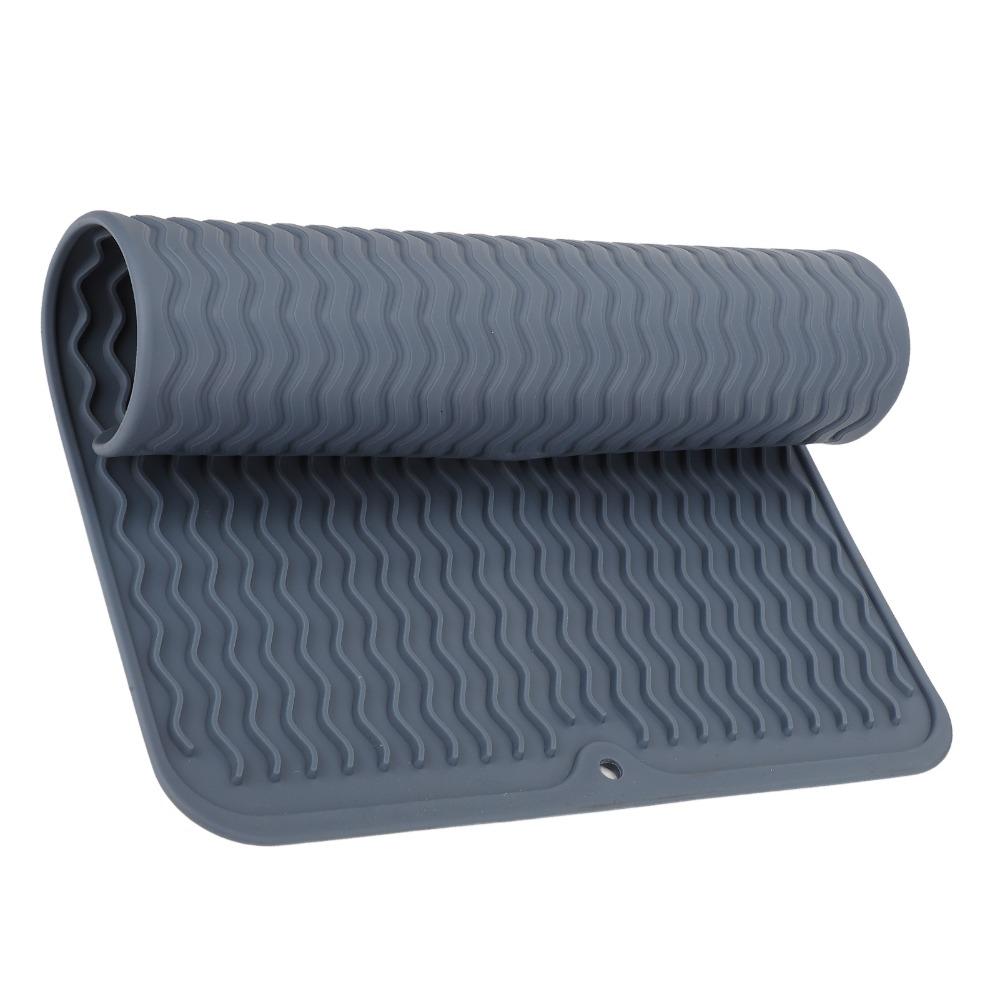 Water Proof Drainage Mat Heat Insulated Dining Pad Portable Table Protector  Tabletop
