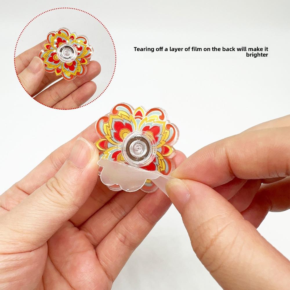 5/10/20Pcs Mini Rainbow Fidget Spinner Sensory Stress Relief Toys For Kids Birthday Party Favor Classroom Prize Bag Stuffer