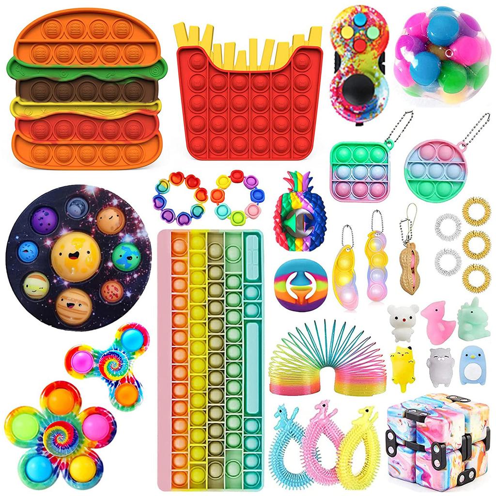 Toy 33-piece Set Of Decompression Sensory Toys For Children Or Adults