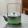 Gradient Ceramic Lifting Beam Pot Large Capacity Retro Household Teapot Kung Fu Tea Set Creative Personality Brewing Teapot