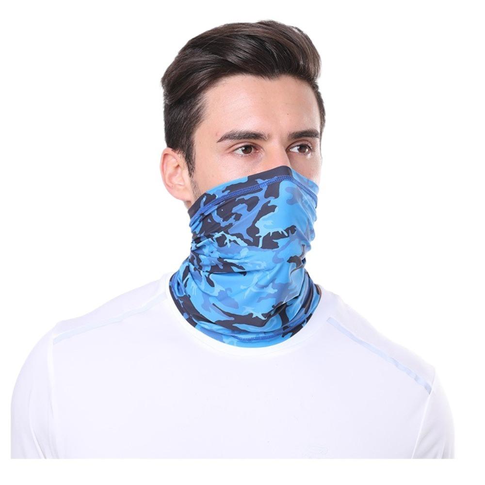 Breathable Mountaineering Face Mask Sweat-absorbent Sunscreen Cycling Scarf Windproof Seamless Cycling Headscarf Summer