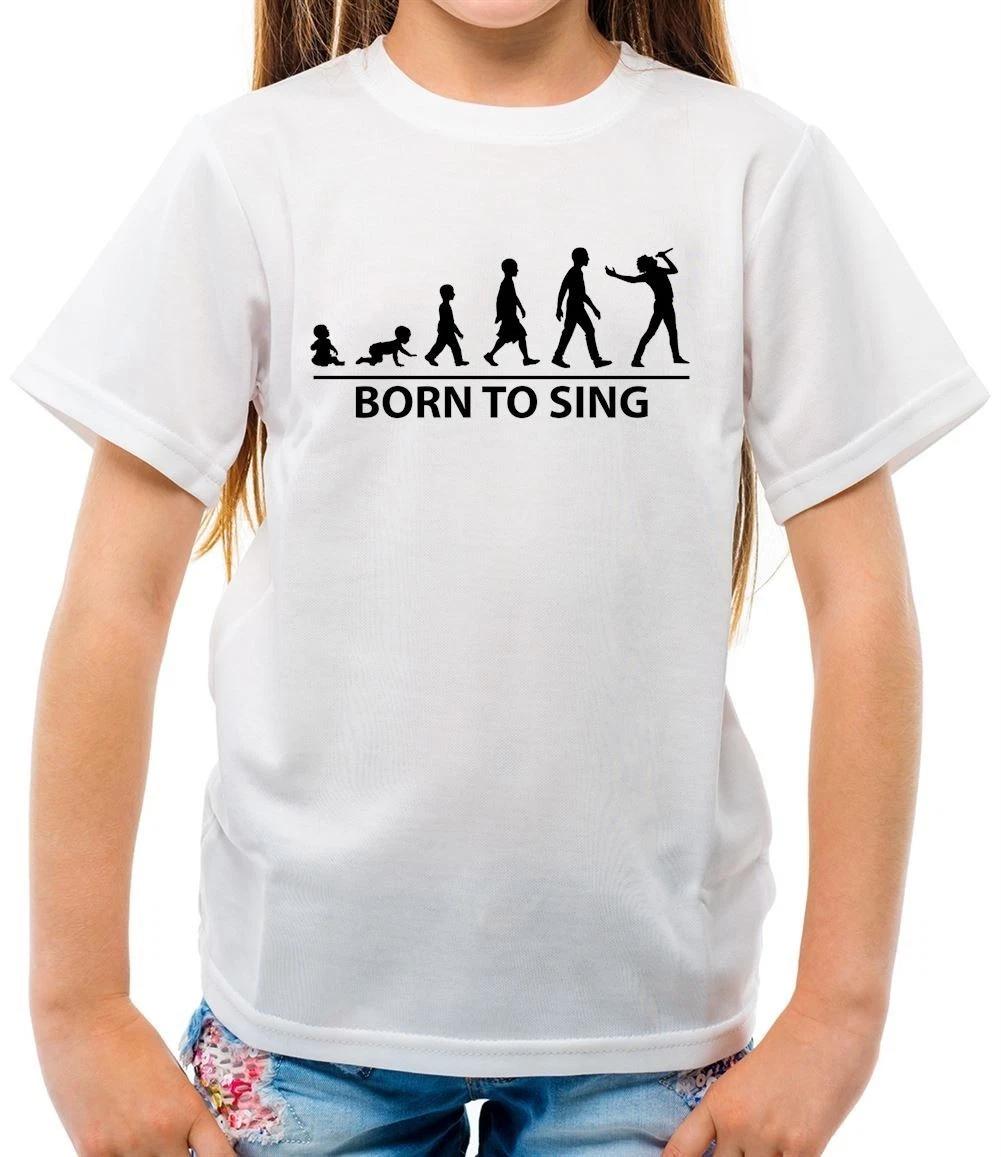 Born To Sing - T-Shirt For Kids - Sing, Music, Musician 100