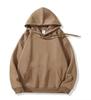Unisex Solid Color Pure Cotton Hooded Sweatshirt - Autumn/Winter Collection