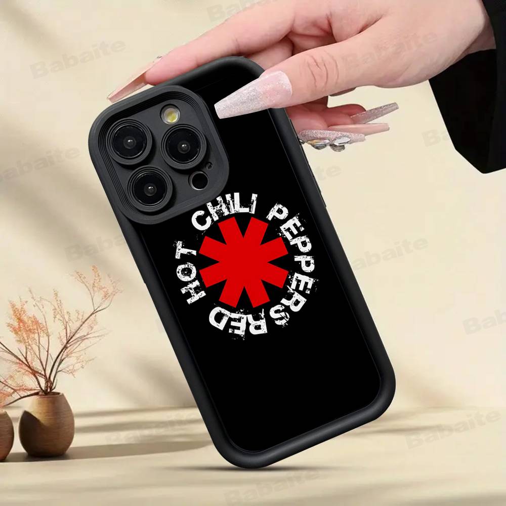 

Red Hot Chili P-Peppers Band Phone Case For IPhone 17 16 15 14 13 Pro Max Plus 12 11 Cover iPhone 16 pro