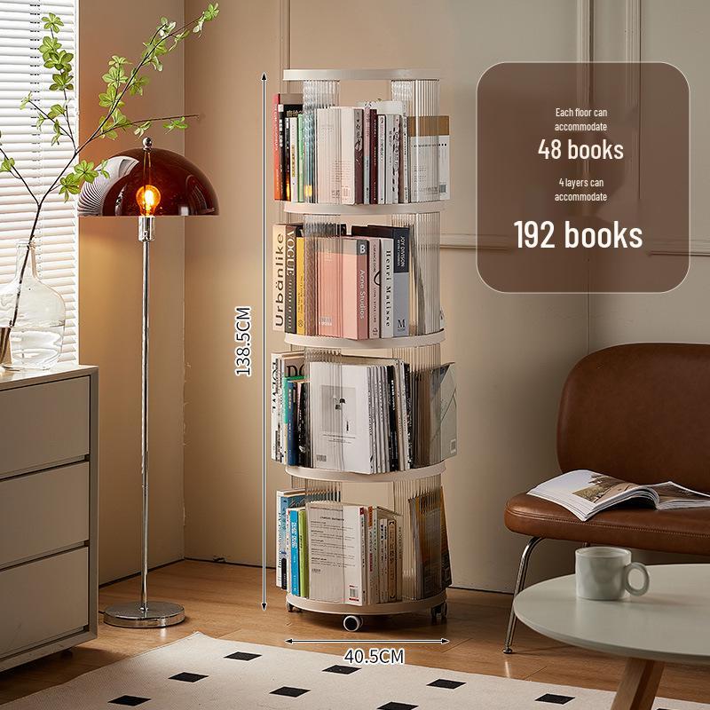 360° drehbarer Kinderbücherregal und Aufbewahrungsschrank