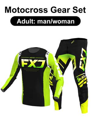 Zestaw odzieży motocrossowej Enduro cross Koszulka Spodnie Zestawy Zestaw odzieży Racer Off-road Męskie Zestawy Damskie górskie Downhill Motocykl MX