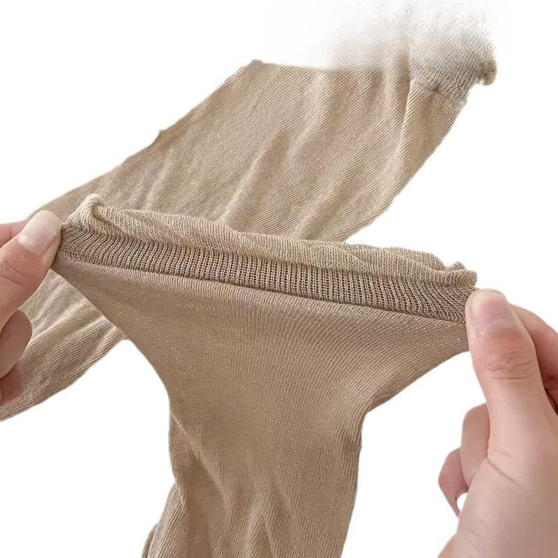 Ballet-style Socks, Women's Thigh-high Socks, Autumn and Winter Thin Lace Pile Socks, Long Socks, School Style