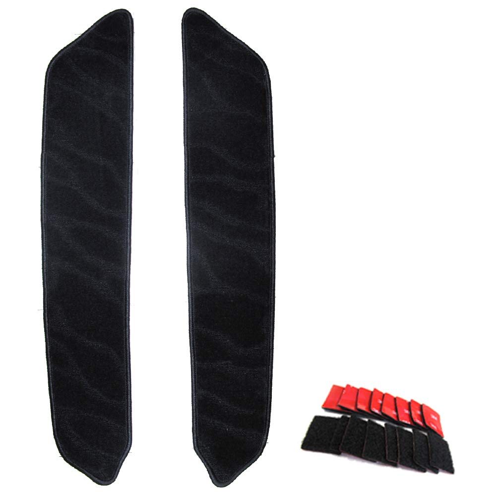 

Совместимо с Toyota Hiace 200 Series Подножка для сдвижной двери с ручным приводом, комплект из 2 штук (7-е поколение) Коврики, Черные, чёрный