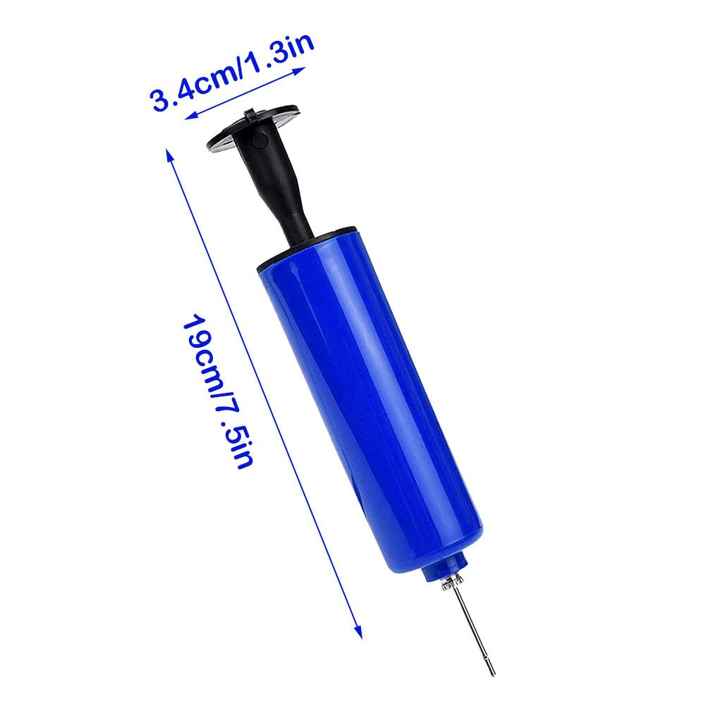 10Pcs/Set Portable Mini Hand Air Pump Inflator Kit, with Needle for Soccer Basketball Football Volleyball, Fast Inflation